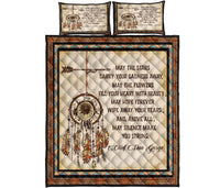 May The Star Carry Your Sadness Native American Quilt Bed Set LT10 - Wonder Print Shop