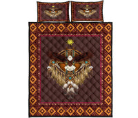 Eagle Sun Dreamcatcher Native American Quilt Bed Set LT10 - Wonder Print Shop