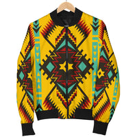 Abstract Geometric Ornament Men's Bomber Jacket LT10 - Wonder Print Shop