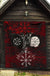 Viking Premium Quilt Raven Of Odin and Symbol Viking On Blood Background RLT12 - Wonder Print Shop
