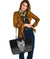 Viking Large Leather Tote Wolf and Raven Special RLT12 - Wonder Print Shop