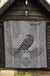 Viking Premium Quilt - Odin's Celtic Raven - Scandinavian Tattoo RLT12 - Wonder Print Shop