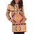 Pink Purple Pattern Native American Hoodie Dress LT10 - Wonder Print Shop