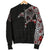 Viking Raven Tatoo Blood Women's Bomber Jacket A15 RLT12 - Wonder Print Shop