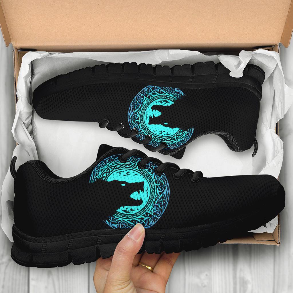 Viking Sneakers - Fenrir Norse Wolf RLT12 - Wonder Print Shop