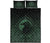 Viking Quilt Bed Set, Ethnic Odin Raven Green RLT12 - Wonder Print Shop