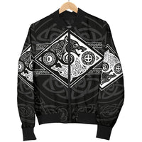 Vikings Men's Bomber Jacket The Wolves, Skoll and Hati RLT12 - Wonder Print Shop
