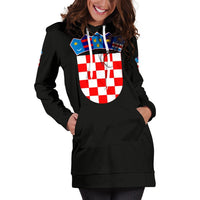 Croatia Hoodie Dress - Wonder Print Shop