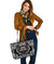 Viking Large Leather Tote, Fenrir Wolf RLT12 - Wonder Print Shop