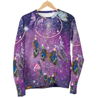Purple Galaxy Dreamcatcher Native American 3D Sweatshirt LT10 - Wonder Print Shop
