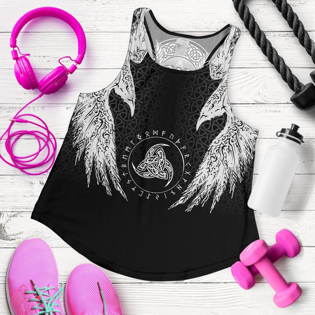 Viking Women's Racerback Tank Muninn RLT12 - Wonder Print Shop