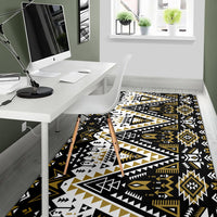 Retro Color Tribal Area Rug LT10 - Wonder Print Shop