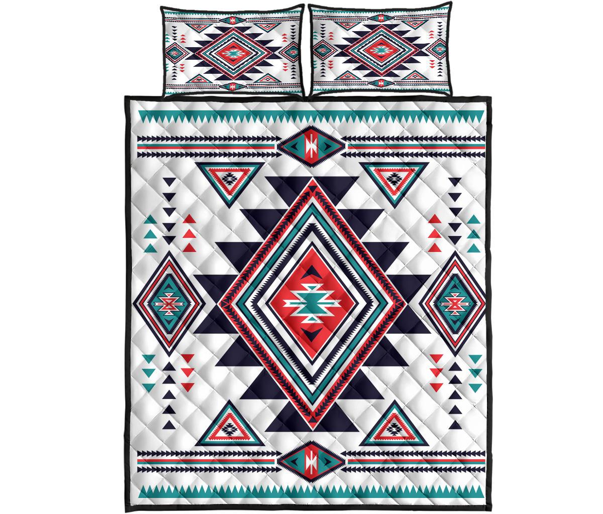 United Symbol Southwest Pattern Native American Quilt Bed Set LT10 - Wonder Print Shop