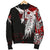 Viking Men's Bomber Jacket - Mystical Raven Tattoo Blood RLT12 - Wonder Print Shop