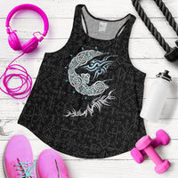 Viking Fenrir Wolf Women's Racerback Tank RLT12 - Wonder Print Shop