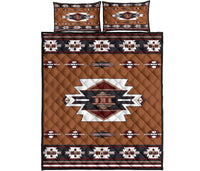 Native Temple Pattern Native American Quilt Bed Set LT10 - Wonder Print Shop