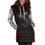 Viking Hoodie Dress The Raven Of Odin Rune Blood RLT12 - Wonder Print Shop