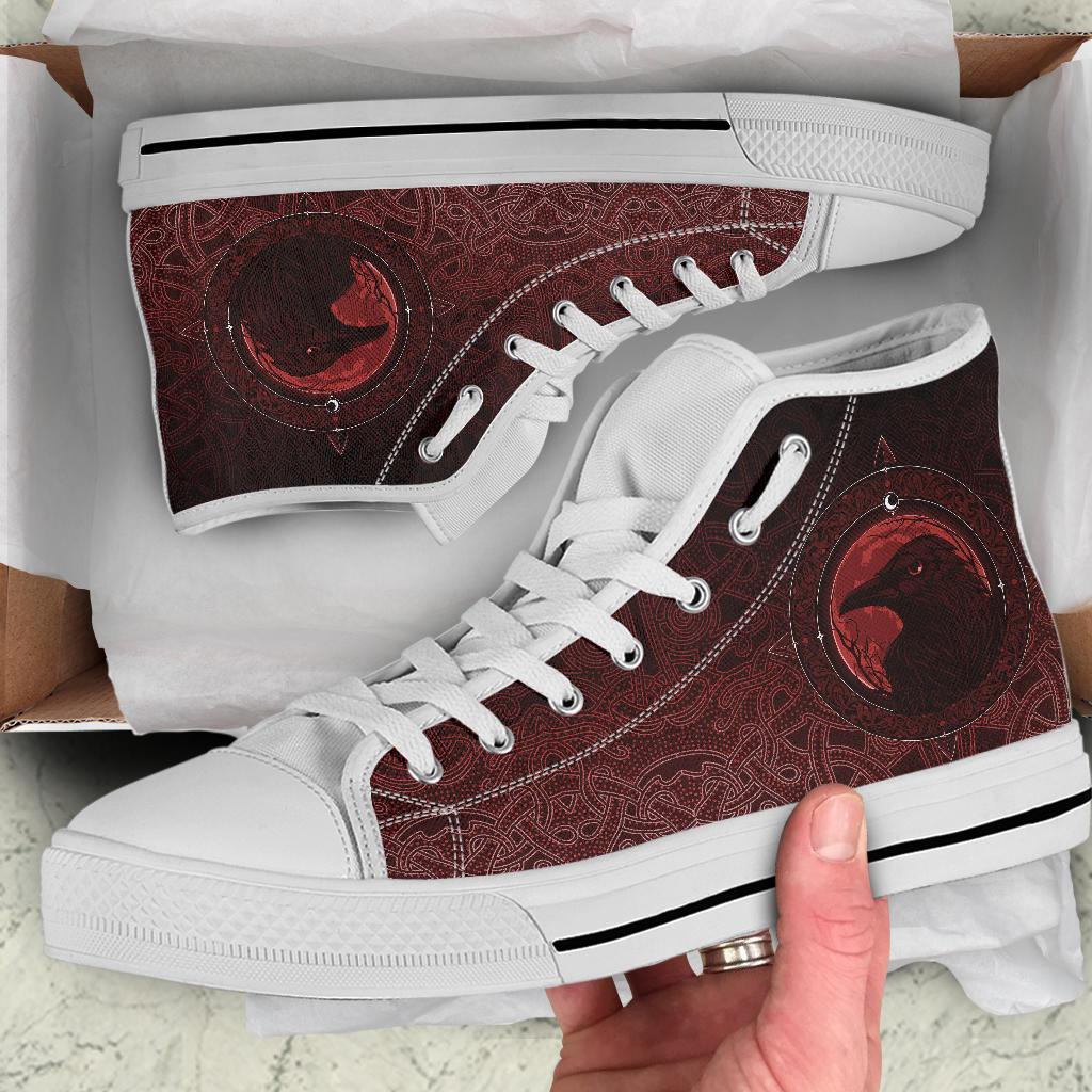 viking-high-top-shoes-ethnic-odin-raven-red