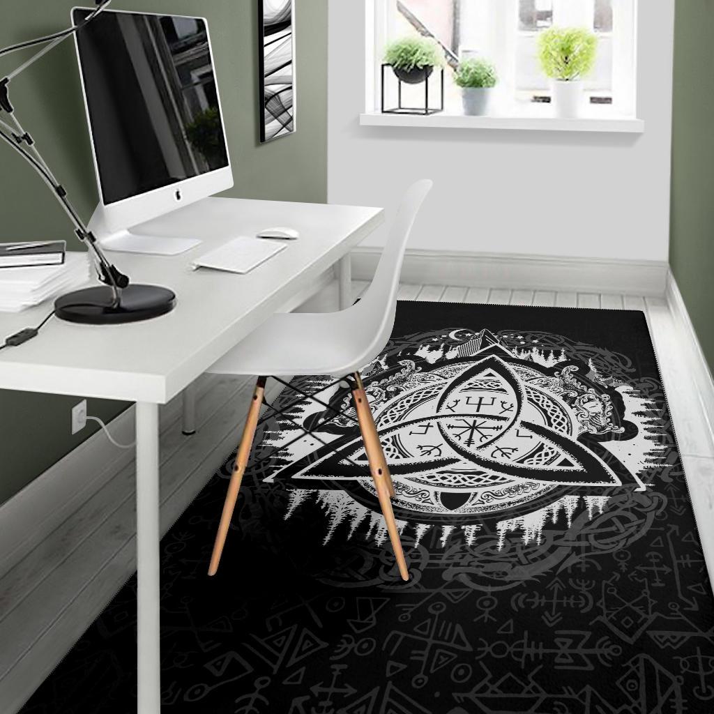 Viking Area Rug Dragon Celtic RLT12 - Wonder Print Shop