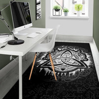 Viking Area Rug Dragon Celtic RLT12 - Wonder Print Shop