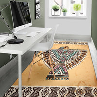 Thunderbird United Tribes Symbol Native American Pride Area Rug LT10 - Wonder Print Shop