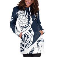Scottish Rugby Hoodie Dress Thistle Vibes Navy - Wonder Print Shop