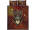 Brown Galaxy Wolf Native American Quilt Bed Set LT10 - Wonder Print Shop