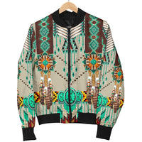 Green Pattern Breastplate Men's Bomber Jacket LT10 - Wonder Print Shop