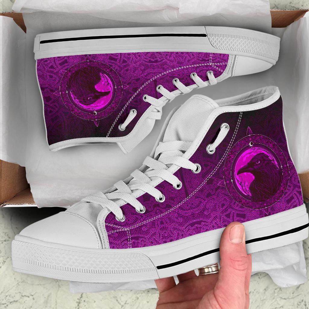 viking-high-top-shoes-ethnic-odin-raven-pink
