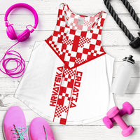 Croatia Racerback Tank - Croatian Team - Wonder Print Shop