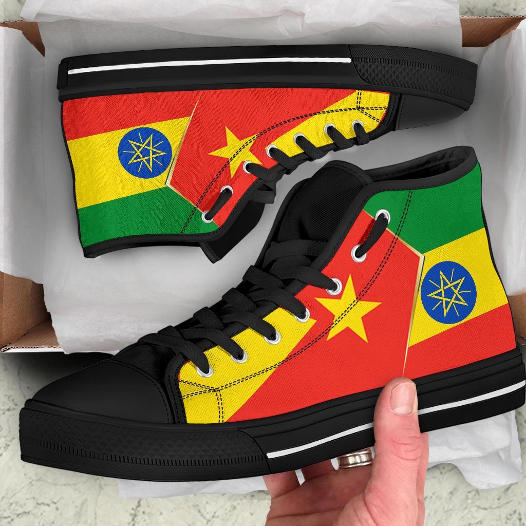 tigray-and-ethiopia-flag-we-want-peace-high-top-shoes