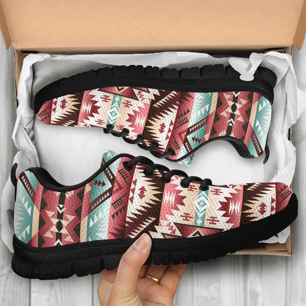 Native American Red Vector Sneakers LT10 - Wonder Print Shop