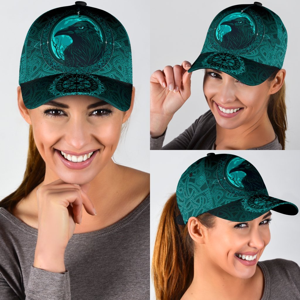 viking-classic-cap-ethnic-odin-raven-cyan