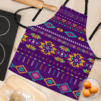 purple-pattern-native-american-apron