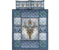 Golden Owl Dreamcatcher Native American Quilt Bed Set LT10 - Wonder Print Shop