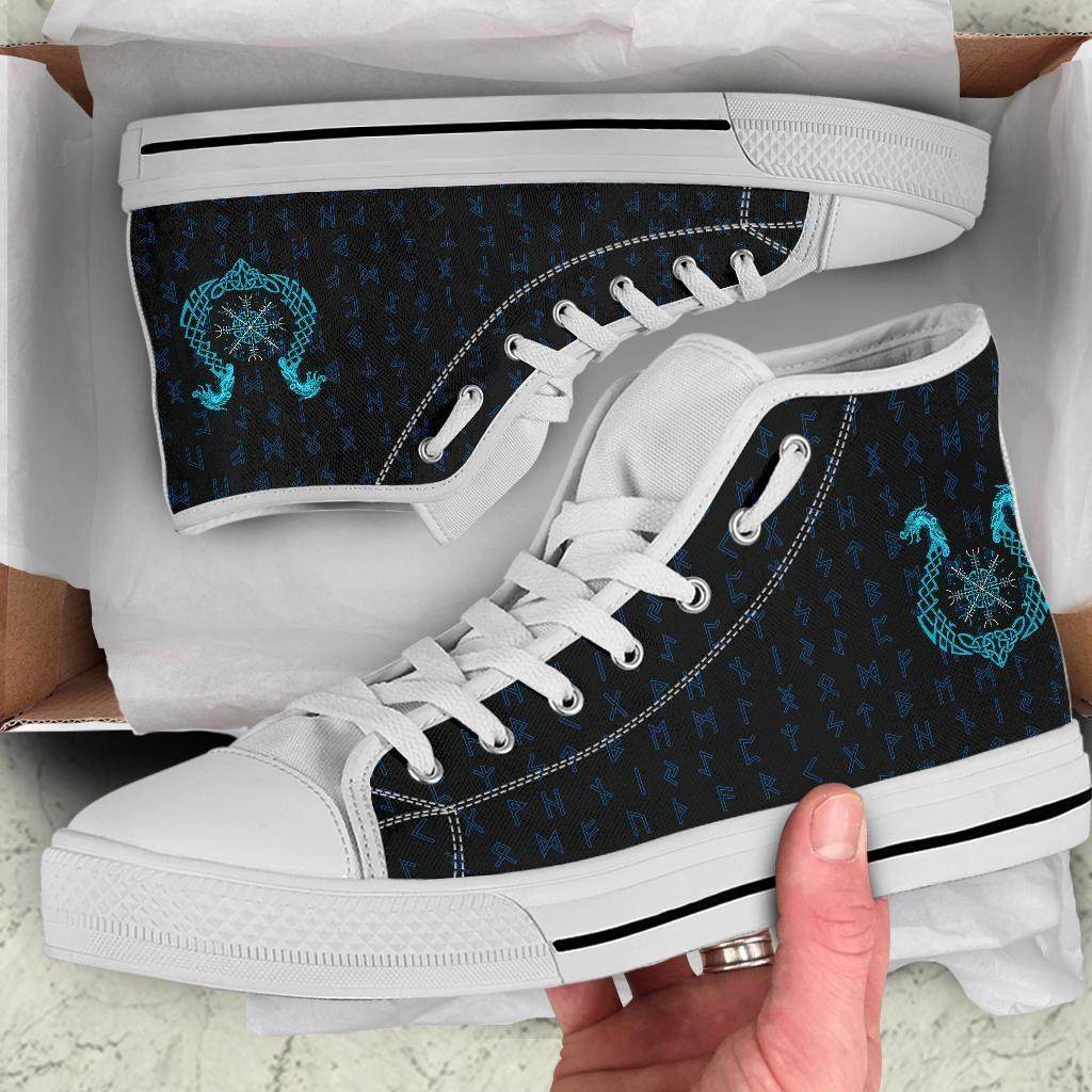 viking-high-top-shoes-aegishjalmur-helm-of-awe-blue-edition-collection