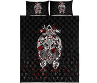 Viking Tyr Tattoo Blood Quilt Bed Set RLT12 - Wonder Print Shop