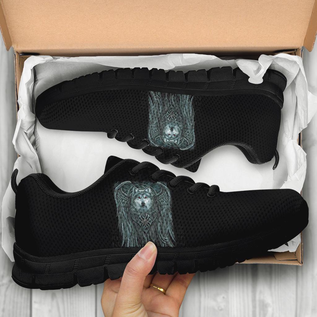 Viking Sneakers, Spiral Wolf Spirit RLT12 - Wonder Print Shop