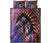 Horse Tribe Purple Native American Quilt Bed Set LT10 - Wonder Print Shop