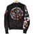 Viking Men's Bomber Jacket - Fierce Blood Wolf Symbol Of A Viking Nordic RLT12 - Wonder Print Shop