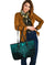 Viking Large Leather Tote Bag, Skoll and Hati RLT12 - Wonder Print Shop