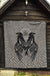 Viking Premium Quilt Raven Valknut RLT12 - Wonder Print Shop