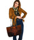 Viking Large Leather Tote, Skoll and Hati Orange RLT12 - Wonder Print Shop
