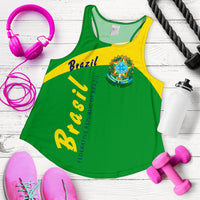 Brazil Racerback Tank - Vera Style - Wonder Print Shop