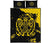 Viking Quilt Bed Set, Loki Bound Triskele Rune Gold RLT12 - Wonder Print Shop