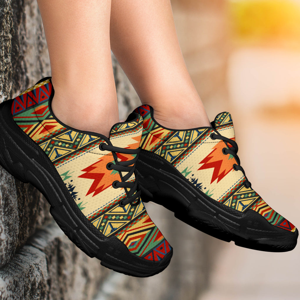 native-american-geometric-pattern-chunky-sneakers