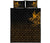 Viking Quilt Bed Set - The Raven Of Odin Rune, Gold RLT12 - Wonder Print Shop