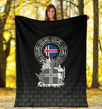 viking-premium-blanket-iceland-coat-of-arms