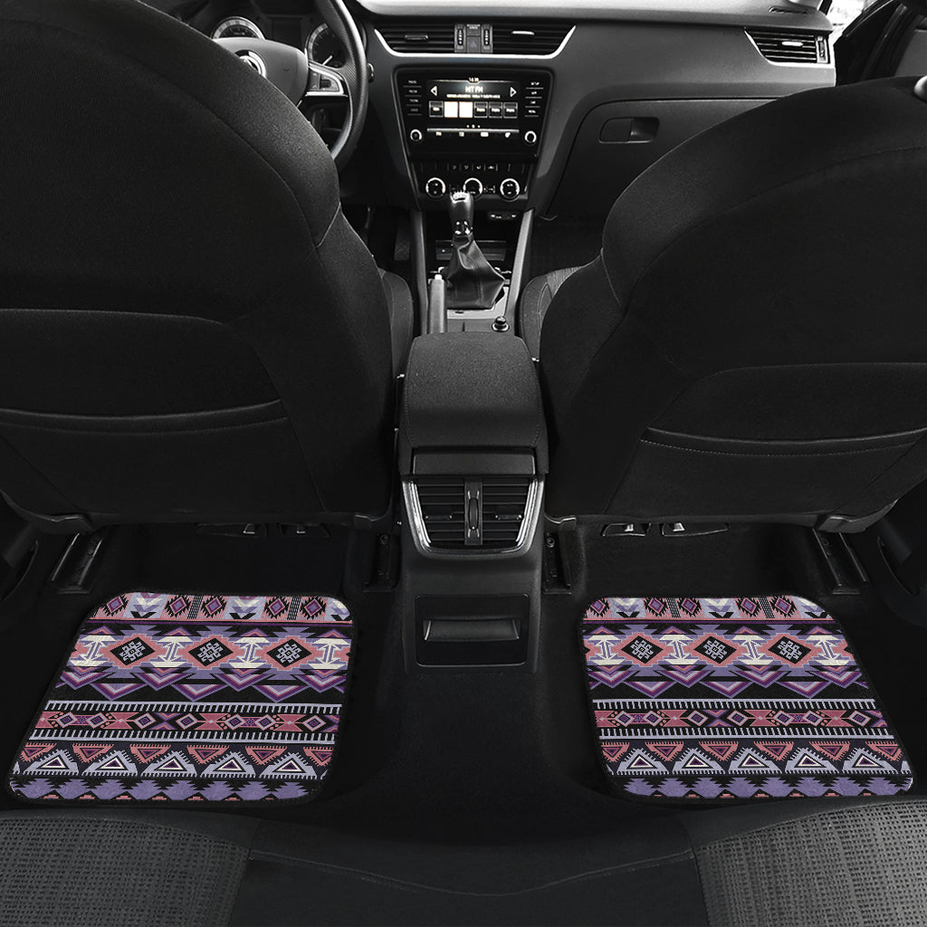 Native American Ethnic Pattern Front and Back Car Mats Set Of 4 LT10 - Wonder Print Shop