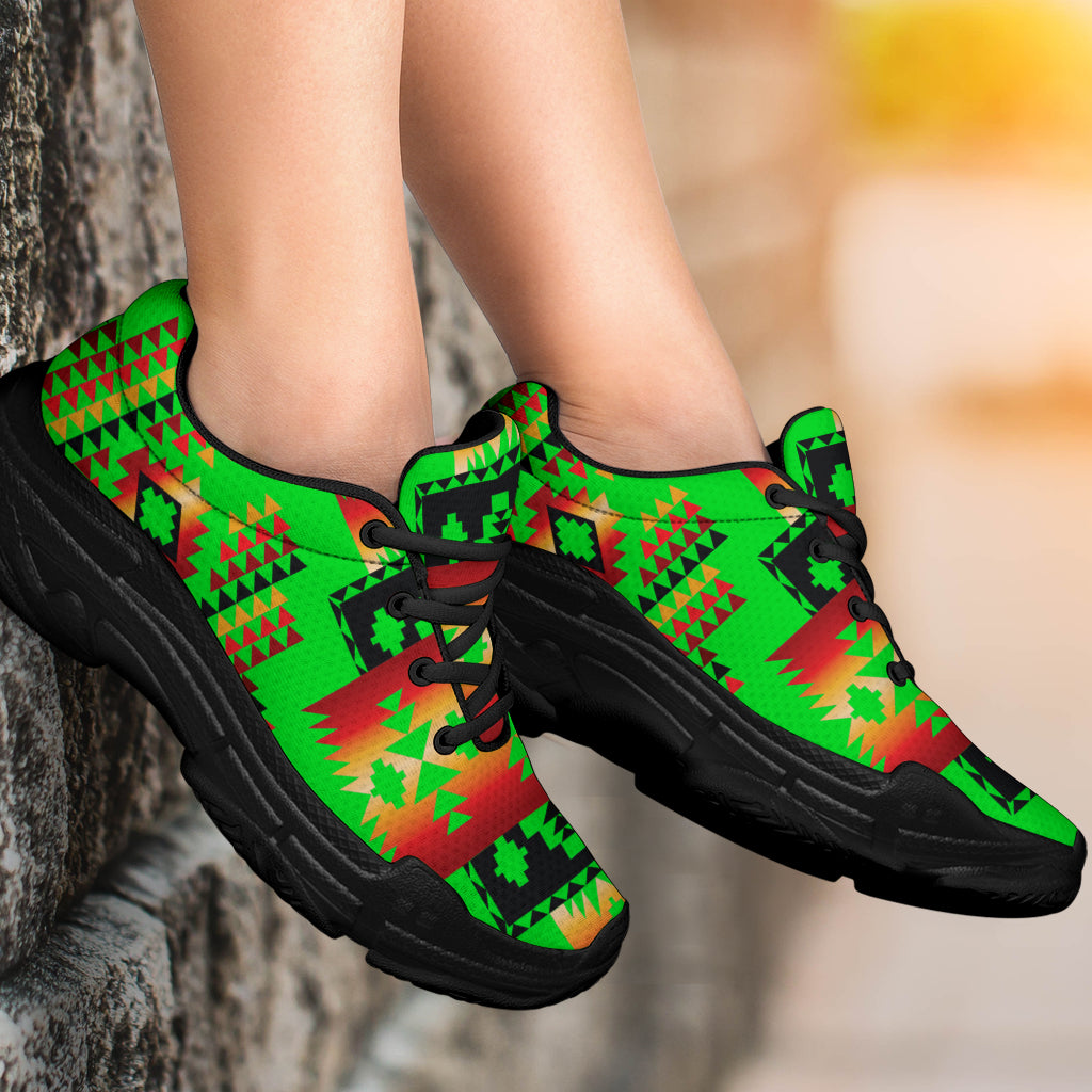 green-neon-native-tribes-native-american-chunky-sneakers